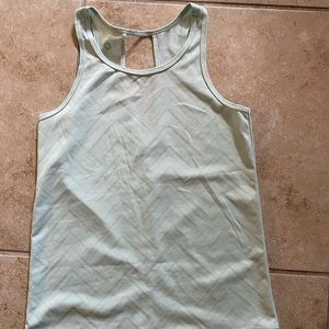 Oiselle Running Tank Top. Teal. Size 2.